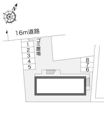 ★手数料０円★清瀬市下清戸２丁目 月極駐車場